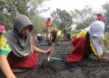 Jaga Ekosistem Pantai Wauwo, PLN UIP MPA dan UNIERA Libatkan Generasi Muda