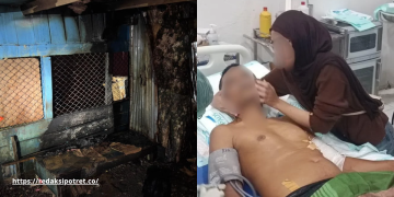 Pemilik Kios Ditikam Saat Mati Lampu, Warung Kopi Ikut Dibakar
