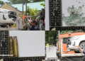 Polisi Olah TKP Penembakan Konvoi Kendaraan Freeport