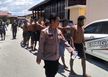 31 Warga Jayapura Diamankan usai Serang Polisi