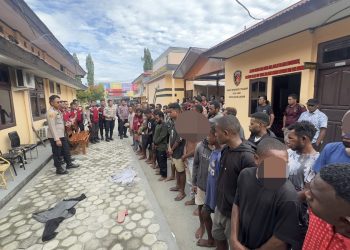 13 Orang Ditetapkan Tersangka Kasus Penyerangan Polisi di Jayapura
