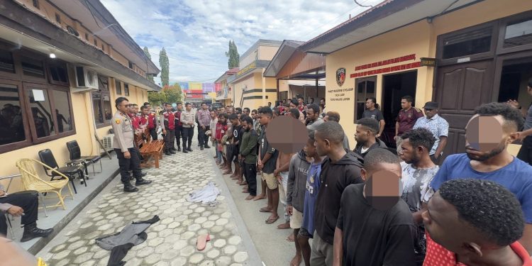13 Orang Ditetapkan Tersangka Kasus Penyerangan Polisi di Jayapura