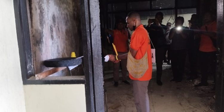 Sakit Hati dengan Pemerintah, Motif AL Lakukan Pembakaran di 3 Lokasi di Jayapura