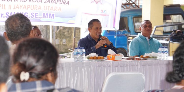 Anggota DPRD Kota Jayapura dari Partai Perindo Serap Aspirasi Warga kelurahan Tanjung Ria