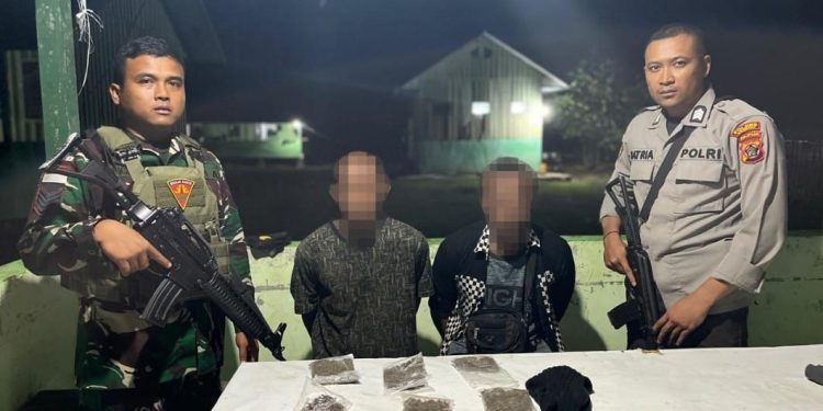 Aparat Gabungan Gagalkan Penyelundupan Ganja Seberat 1,2 Kg di Perbatasan RI – PNG