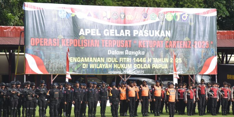 Polresta Jayapura Siapkan 6 Pos Operasi Ketupat 2025