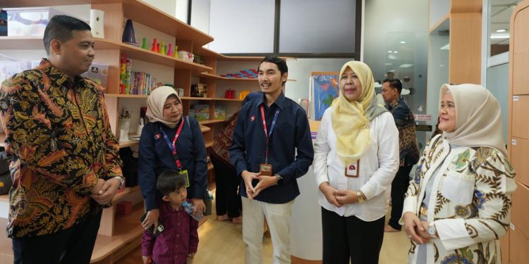Telkom Daycare jadi Taman Asuh Ceria Anak Pertama Kementerian PPPA