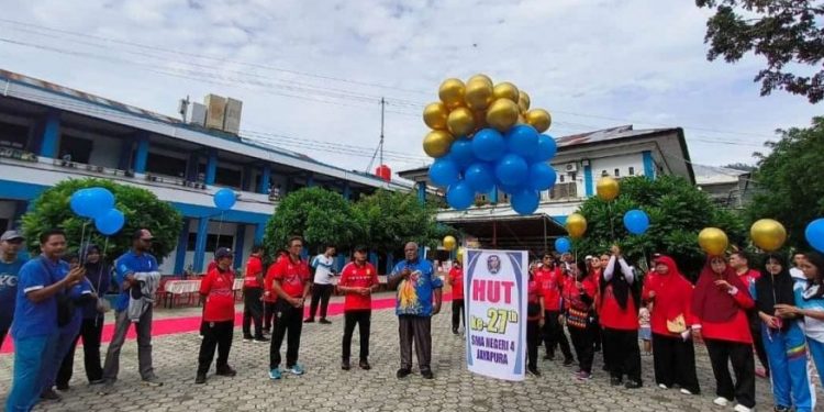SMA Negeri 4 Jayapura Canangkan HUT Sekolah ke 27