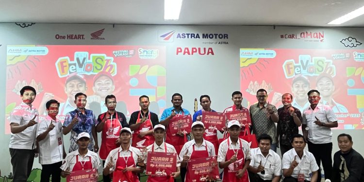 Astra Motor Papua Gelar Kontes Keahlian bagi Pelajar dan Guru, Berikut Pemenangnya