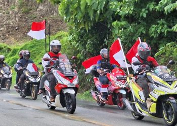 Convoy Merdeka, Cara Bikers PCX Rayakan Kemerdekaan Indonesia