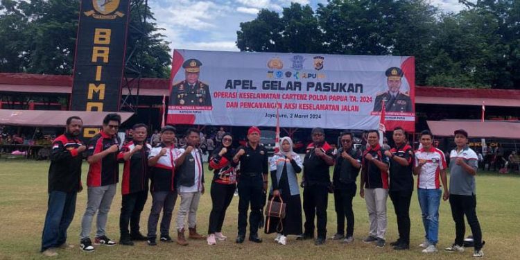 Astra Motor Papua dan PHMJ Dukung Aksi Keselamatan Jalan Polda Papua
