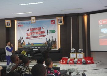 Semangat Sinergi Astra Motor Papua, Gelar Seminar Safety Riding