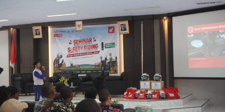 Semangat Sinergi Astra Motor Papua, Gelar Seminar Safety Riding