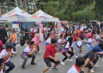 Zumba Bersama Karyawan dan Konsumen Loyal di Car Free Day, Astra Motor Papua Berikan Pengalaman Baru