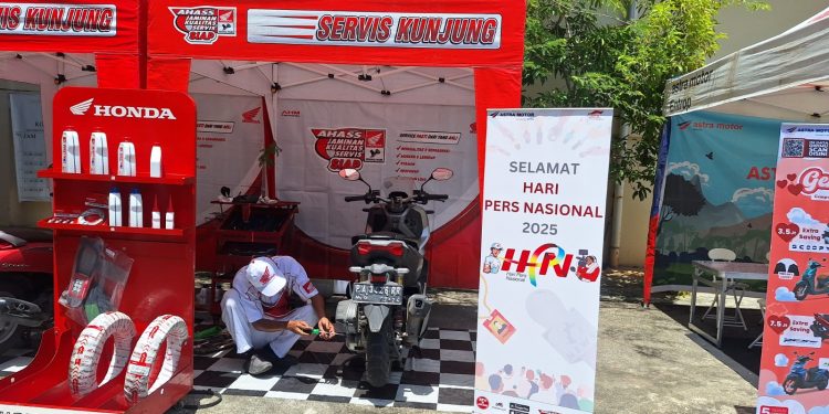 Astra Motor Papua Papua Berikan Layanan Service Gratis bagi Insan Pers