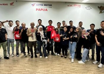 Karyawan Astra Motor Papua Dibekali Keselamatan Berkendara