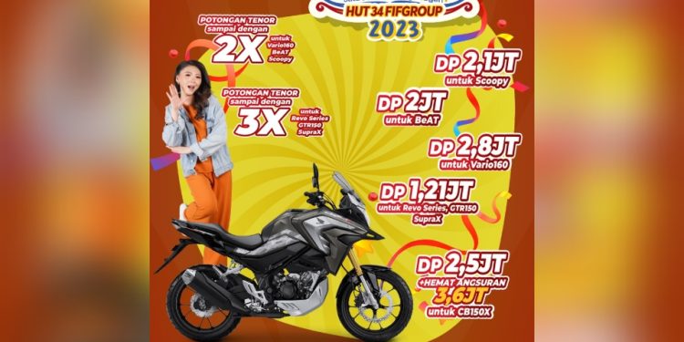 Astra Motor dan FIF Tawarkan Beragam Promo Menarik Sepeda Motor Honda di Virtual Exhibition SAFARI