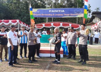 Turnamen Sepakbola Kapolda Cup 2024 di Kampung Dosay Resmi Bergulir