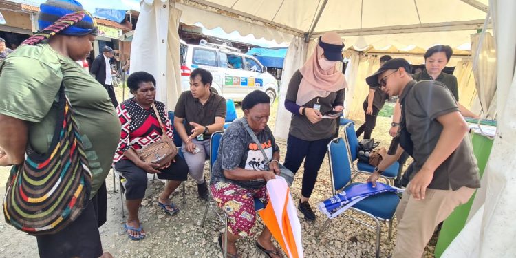Program BPJS Ketenagakerjaan Menyasar Pedagang Pasar Youtefa Jayapura