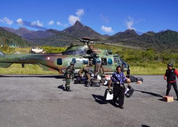 Bantuan Sosial Panglima TNI Berhasil Didistribusikan ke Puncak