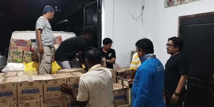 HKPM Jayapura Mulai Salurkan Bantuan untuk Pengungsi Karya Bumi