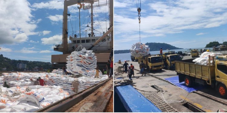 Perum Bulog Papua Perkuat Ketahanan Stok, Datangkan 13 Ribu Ton Beras Impor
