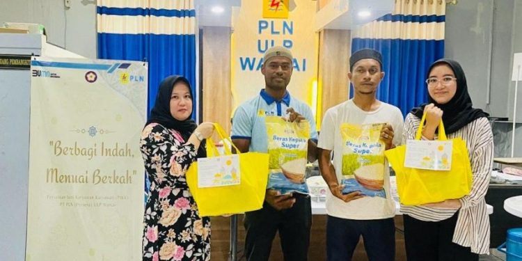 Semangat Berkah Ramadhan, PIKK PLN UP3 Sorong Berbagi Kebahagiaan