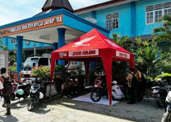 Astra Motor Papua Buka Layanan Service Murah di Perayaan HUT ke 62 SMK Negeri 3 Jayapura