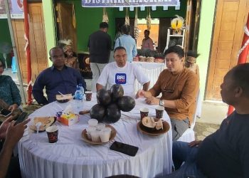 Pj Bupati Jayapura Beri SIU kepada Seorang Pengrajin