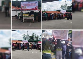 Bulog Siaga Merdeka Tebar Pangan Murah di 6 Titik di Papua