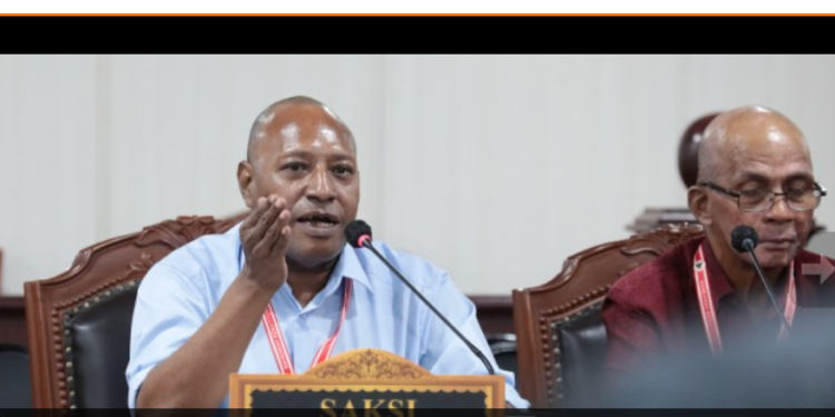 Persoalan Cawagub Papua Klaim Suket Tidak Pernah Dipidana Milik Orang Lain