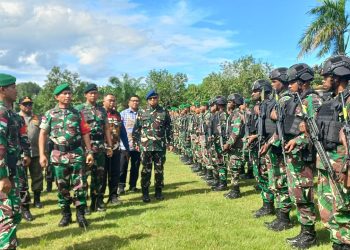 Lebih dari 2.000 Personel Gabungan TNI dan Polri Disiagakan Jelang Kedatangan Wapres RI di Papua