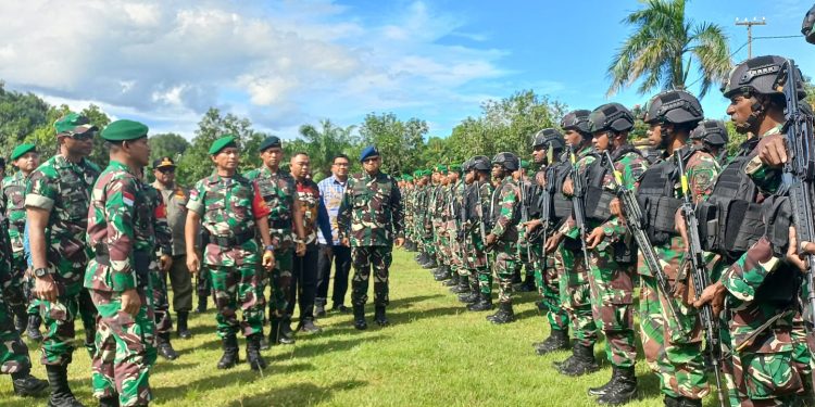 Lebih dari 2.000 Personel Gabungan TNI dan Polri Disiagakan Jelang Kedatangan Wapres RI di Papua