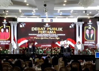 Tema Debat Pertama Pilgub 2024 : Papua Sejahtera dan Maju
