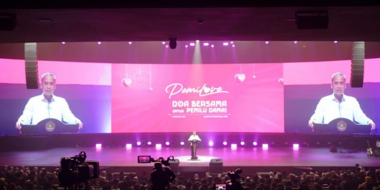 Ribuan Pemuda Lintas Agama Komitmen Gunakan Hak Suara pada Pemilu 2024