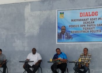 Poksus DPR Papua Gelar Dialog dengan Masyarakat Adat
