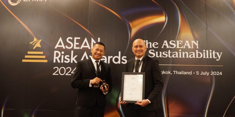 Jasa Raharja Raih Penghargaan di ASEAN Risk Award 2024