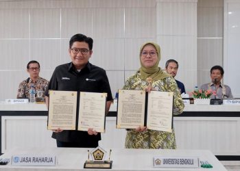 Jasa Raharja dan Universitas Bengkulu Kolaborasi Kampanyekan Keselamatan Berlalu Lintas