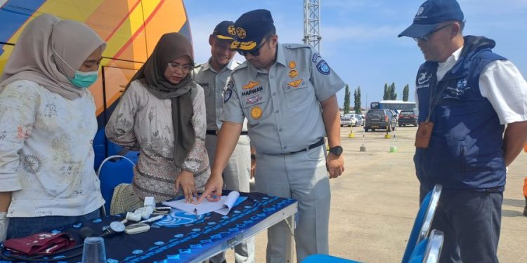 Jasa Raharja dan Stakeholder Tinjau Arus Balik di Lampung
