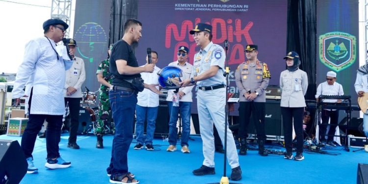 Turut Serta Lepas Peserta Mudik Gratis Kemenhub, Direktur Keuangan Jasa Raharja Sampaikan Ini