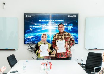 TelkomGroup Perkuat Digitalisasi Maritim Melalui Pemanfaatan Satelit Merah Putih 2