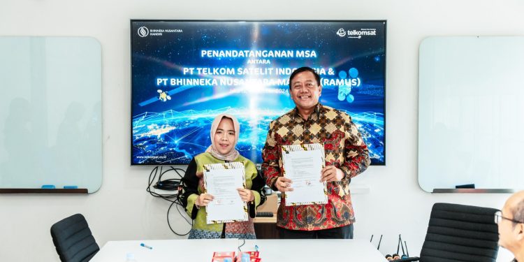 TelkomGroup Perkuat Digitalisasi Maritim Melalui Pemanfaatan Satelit Merah Putih 2