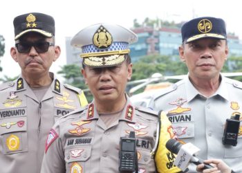 Jasa Raharja dan Korlantas Polri Tinjau Arus Mudik di Sejumlah Titik