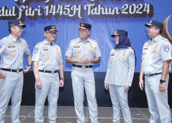 Pimpin Apel  Pengamanan Mudik Lebaran 1445 H, Dirut Jasa Raharja Ingatkan Jajarannya