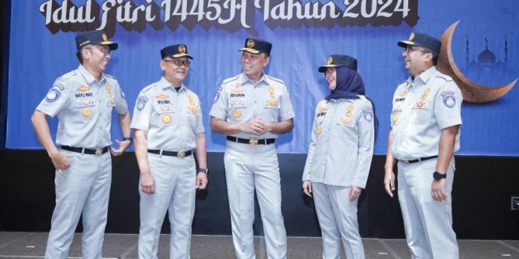 Pimpin Apel Pengamanan Mudik Lebaran 1445 H, Dirut Jasa Raharja Ingatkan Jajarannya