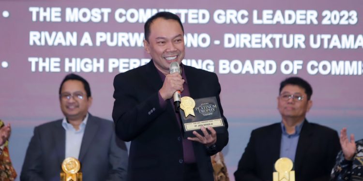 Di Ajang Top GRC Awards, Jasa Raharja Kembali Borong 4 Penghargaan