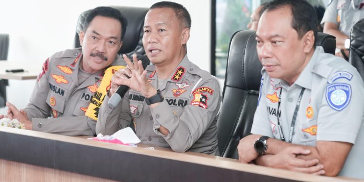 Direksi Jasa Raharja dan Korlantas Polri Cek Kesiapan Pengamanan Personel di Mandalika