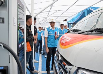 Konsumsi Listrik Kendaraan EV di SPKLU Terus Cetak Rekor