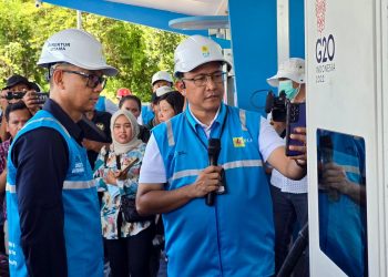 Dirut PLN Jajal SPKLU di Rest Area 628B Saradan, Pastikan Seluruh Sistem Layanan Andal