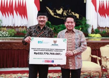 Perkuat Ekonomi Umat, BSI Serahkan Zakat Lebih dari Rp222 Miliar